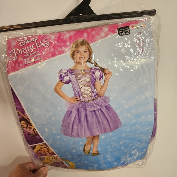Disney Princess Rapunzel Costume Size 7/8 Medium‎ Purple Gown - Picture 12 of 14